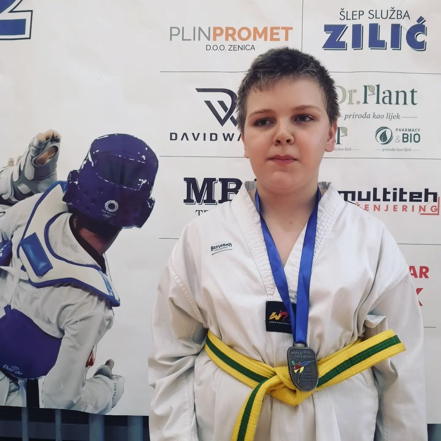 Ali Neal Srnja bronzani na Taekwondo prvenstvu BiH