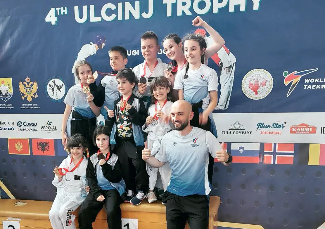 Od devet naših takmičara isto toliko i medalja na “4-th Ulcinj Trophy”