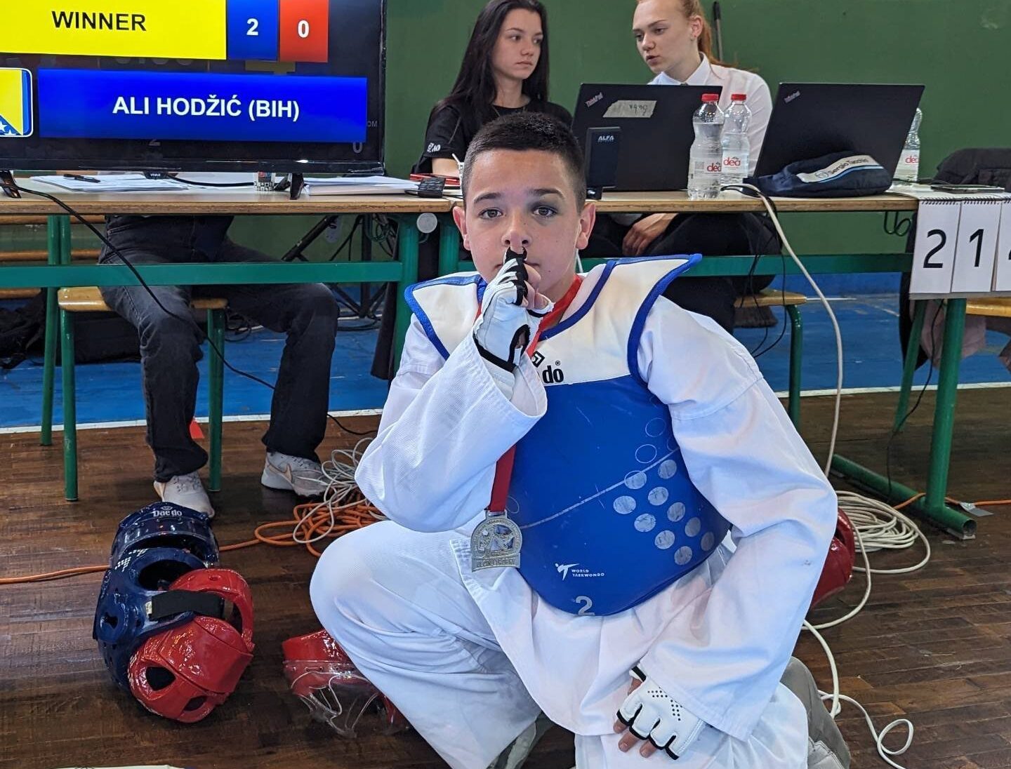 Dalal Dedić, Ali Hodzic,Mia i Matej Operhal zlatni na “Ulcinj Trophy 2024”